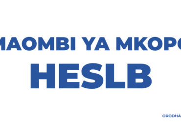 Mfumo wa Maombi ya Mkopo HESLB 2025