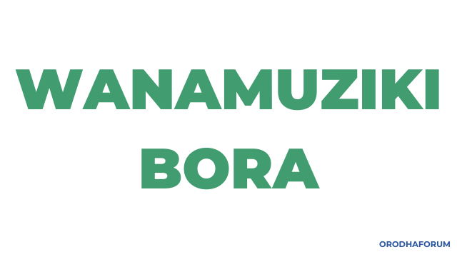 Orodha ya Wanamuziki Bora Afrika Mashariki 2025