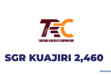 Nafasi za Kazi SGR, TRC Kuajiri Wafanyakazi 2,460