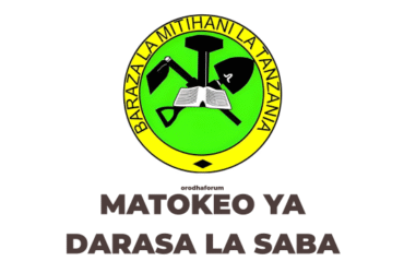 Matokeo ya Darasa la Saba 2025 PDF Results