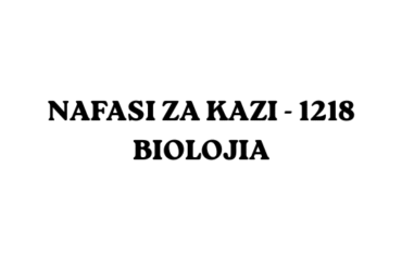 Nafasi za Kazi Mwalimu wa Biolojia 1218