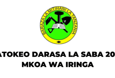 Matokeo ya Darasa la Saba 2025 NECTA Iringa