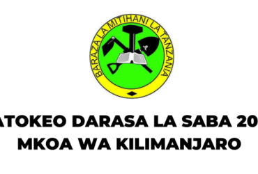 Matokeo ya Darasa la Saba 2025 NECTA Kilimanjaro