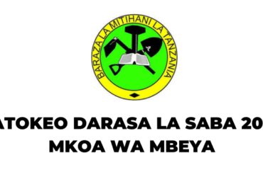 Matokeo ya Darasa la Saba 2025 NECTA Mbeya