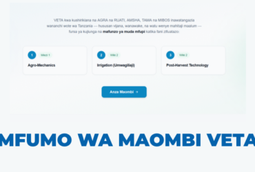 Mfumo wa Maombi ya VETA 2026