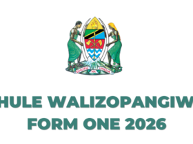 Shule Walizopangiwa Kidato cha Kwanza 2026 NECTA Hizi hapa