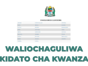 Waliochaguliwa Kidato cha Kwanza 2026 TAMISEMI